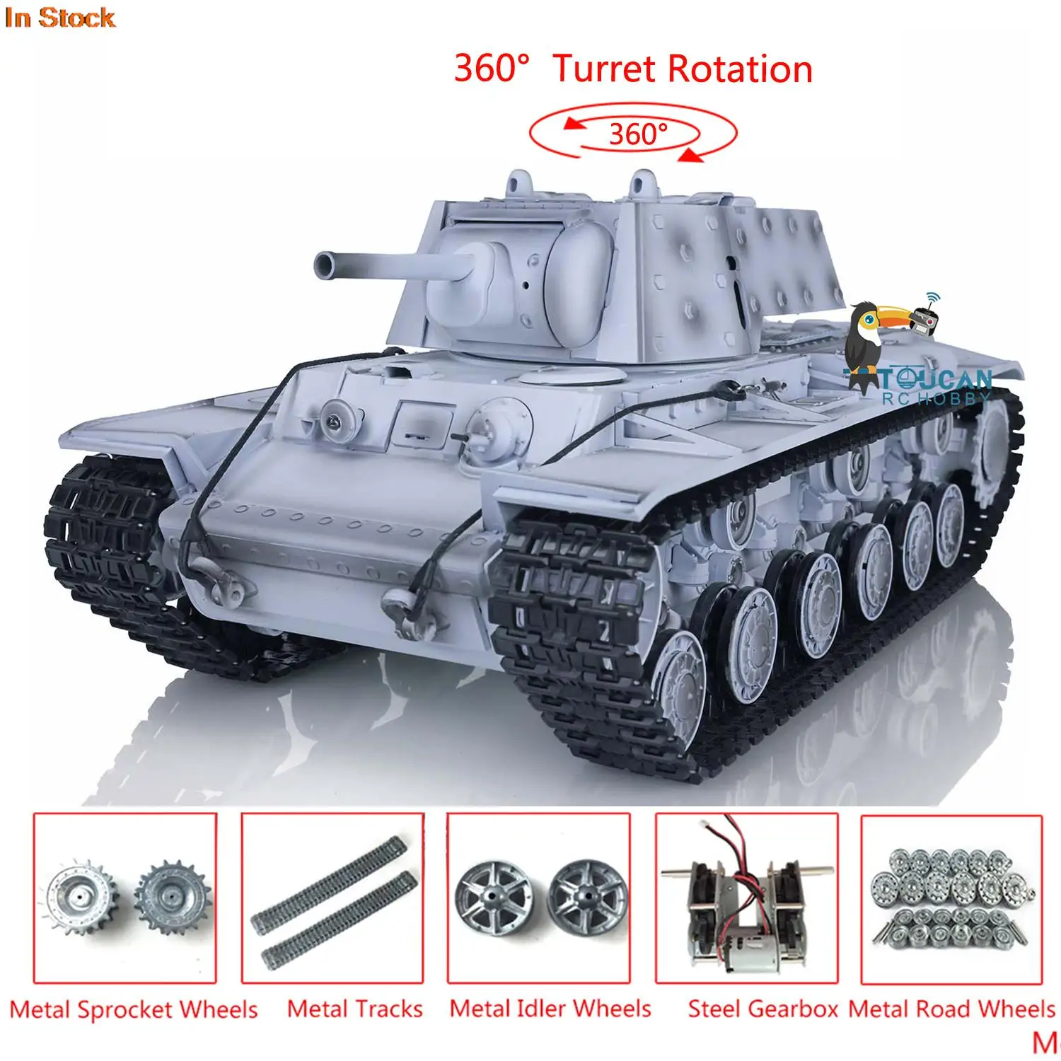 

Battle Against 2.4G Henglong Pro Ver 1/16 Snow 7.0 Soviet KV-1RC Tank 3878 Metal Tracks Wheels 360 Turret Rotation TH17475-SMT7