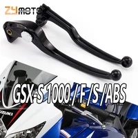 black and silver color motorcycle brake clutch lever for suzuki gsx s 1000 f s abs 2015 2022 gsxs 1000f 1000s gsx s1000