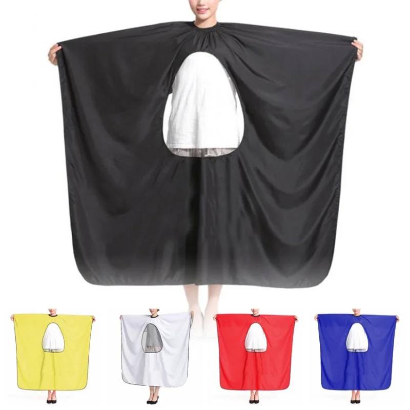 Ing Cutting Styling Wrap Waterproof Perming Hair Salon Styling Barber Cloth Perspective Transparent Professional Tools