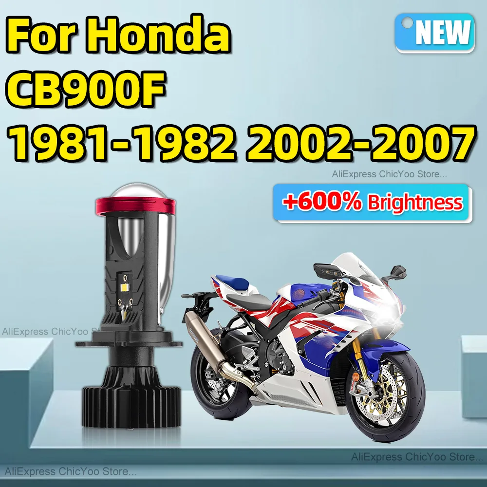 Светодиодные лампы H4 для мотоциклетных фар прожекторные линзы CSP отсекающая