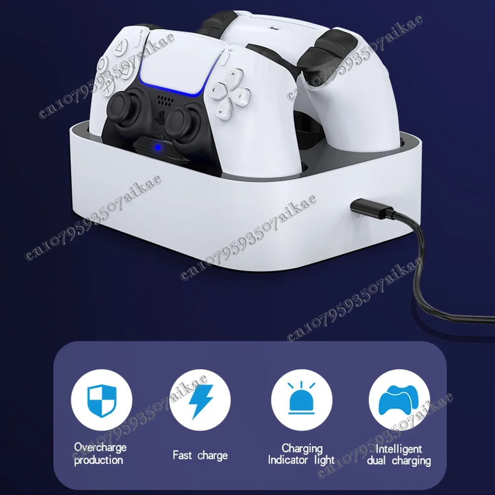 Зарядное устройство совместимое с беспроводным контроллером PS5 DualSense основание