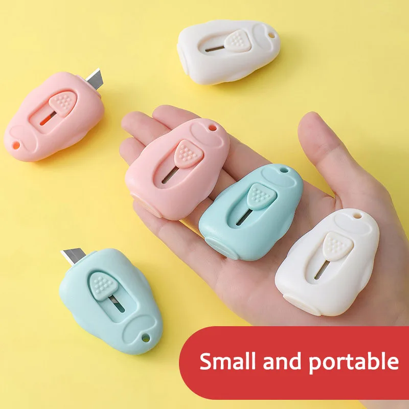 Очаровательный мультяшный открытый Экспресс упаковочный Мини Универсальный нож