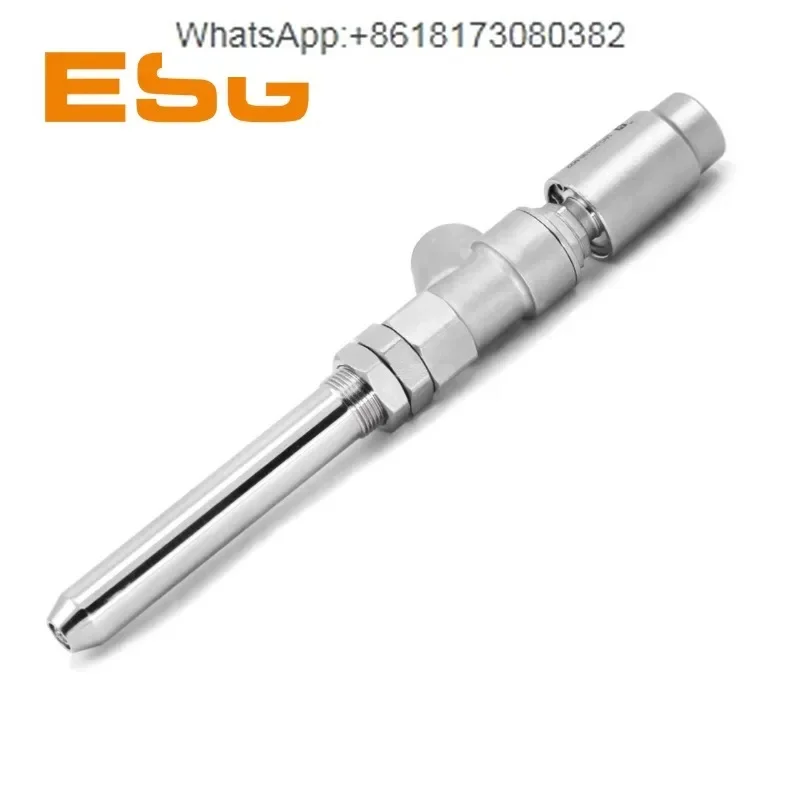 Фото Пневматический заправочный клапан ESG 1AC-20-130-M22, заправочный штуцер для пастообразных продуктов №1