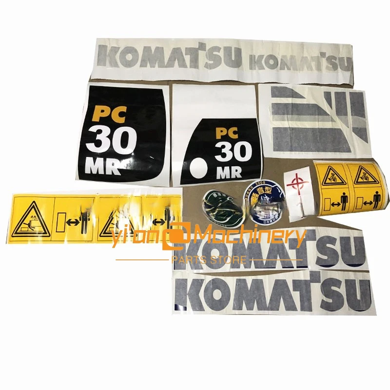 Автомобильная наклейка для Komatsu Pc30/50/55/75/128/228/338 Mr Us Uu переводная картинка