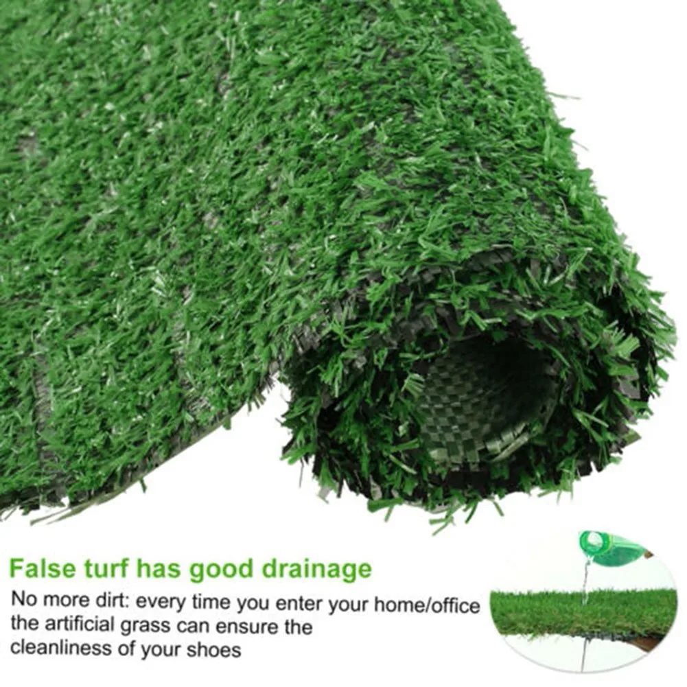 

Simulation Landscape Decor Micro Artificial Carpet 50-200cm Floor Home 1pcs Grassland Turf Fake Mat Lawn Moss Green Grass