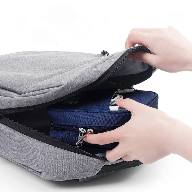 Многофункциональная сумка из ткани Оксфорд для хранения кабеля передачи данных