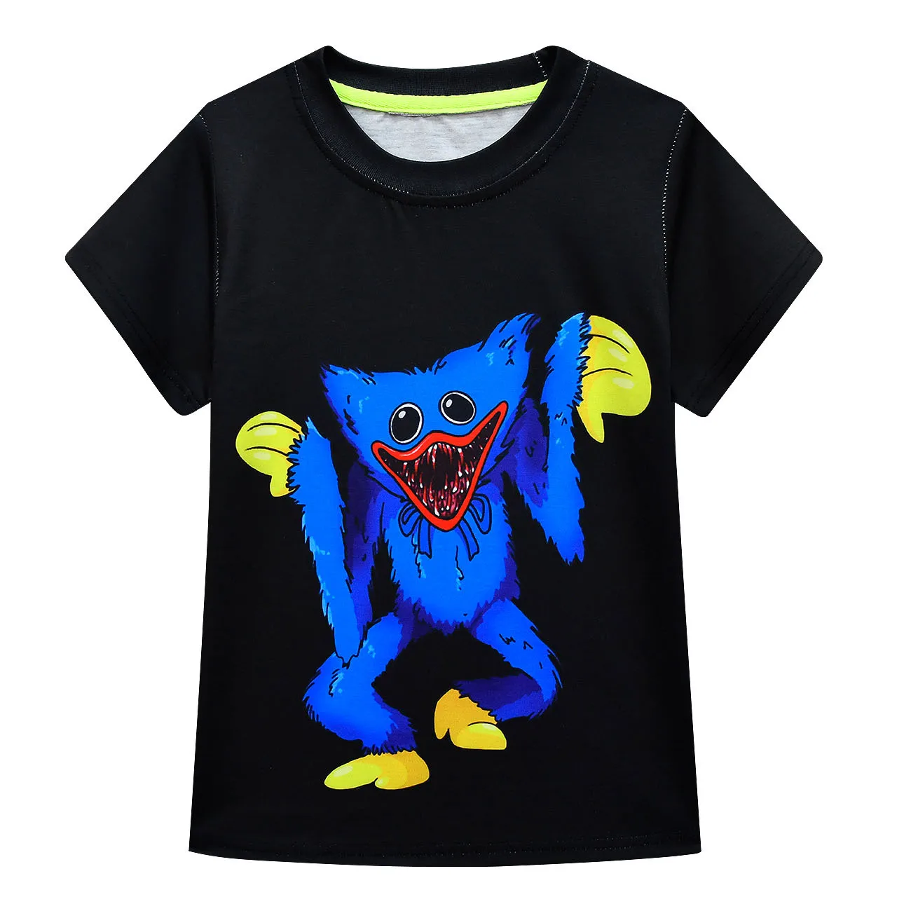 

Kids Cosplay Game Poppy Playtime Boys T-Shirt 3D Printiing Harajuku Casual Graphic Huggy Wuggy Summer Short Sleeve Girls Tops