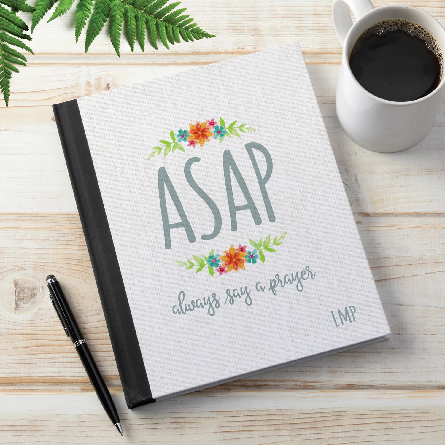 

8.25x10 Notebook Fabric Cover Fabric Bookmark 96 Sheets