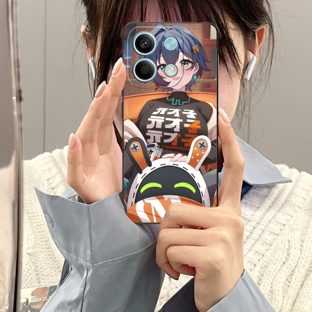 Чехол для мобильного телефона Zenless Zero Belle Xiaomi Redmi Note 13 12 11 10 9 8 7 6 S A Pro Lite Plus