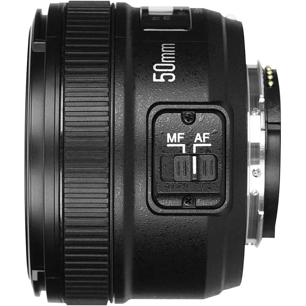 

YONGNUO YN50mm F1.8N AF/MF Standard Prime Lens Large Aperture Auto Focus for Nikon DSLR Cameras D3000 D90 D800E D810A D3X D5100