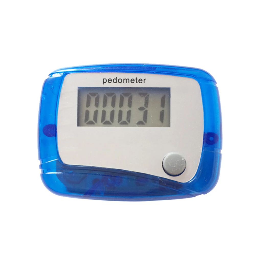

New Long-life Battery Multifunction New Fitness New Portable Multi-colors LCD Pedometer Step Counter From 0 To 9999