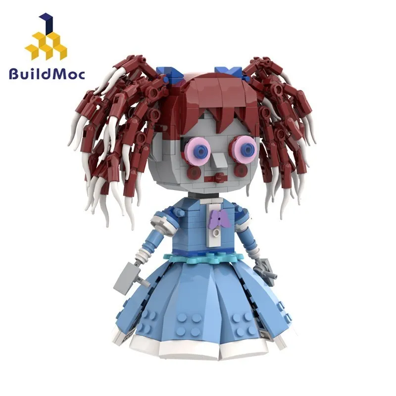 

Buildmoc дочка Poppy Playtime девушка хоррор игра фигурки строительные блоки наборы игрушки для детей HuggyWuggy детские подарки игрушка игра