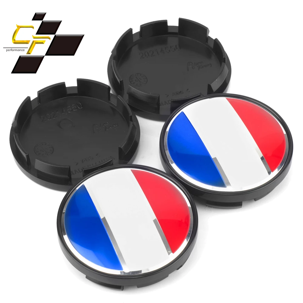 

Колпачки на ступицу колеса с французским флагом, 4 шт., 61 мм, для 28821AE000, 4B0601170, 9406H6, WRX Legacy, LImpreza, Центральная крышка обода, запчасти для автомоби...