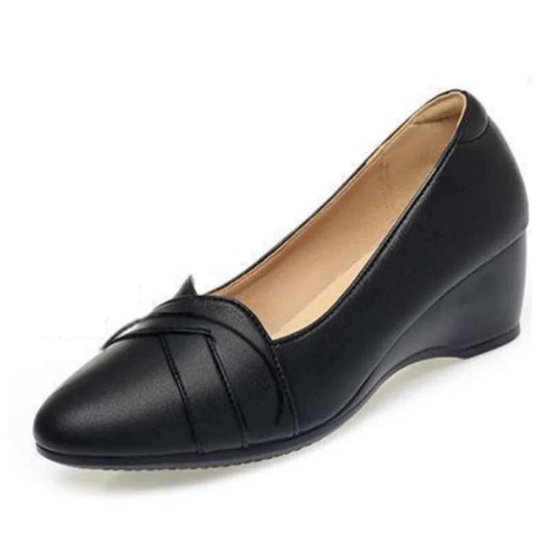 Zapatos de mujer женские модные милые легкие туфли на танкетке повседневные