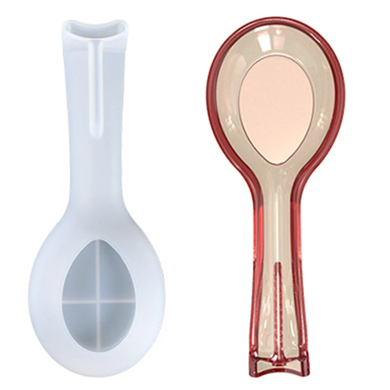 Держатель для ложки и вилки подставка форма эпоксидной смолы лопаточка посуды