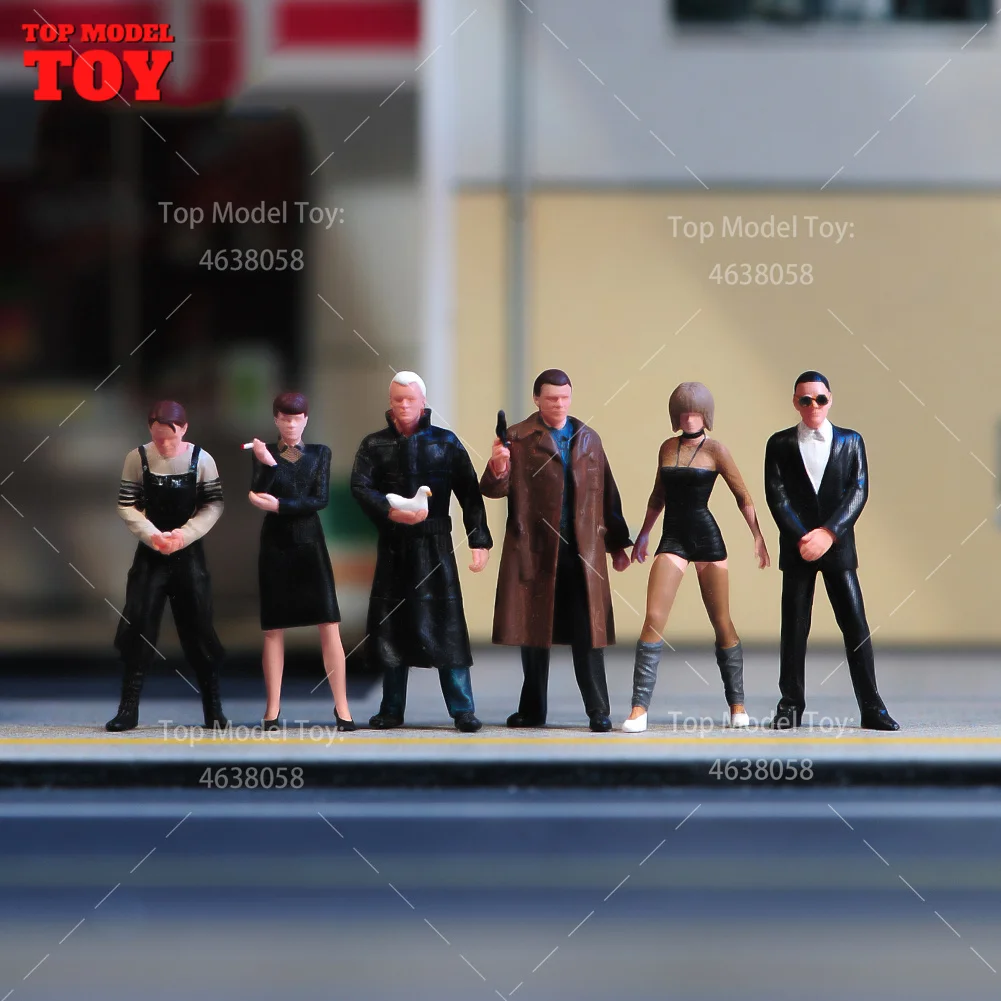 Разрисованные миниатюры 1/24 1/64 1/43 1/87 киногерой убийца бартер диорманская сцена