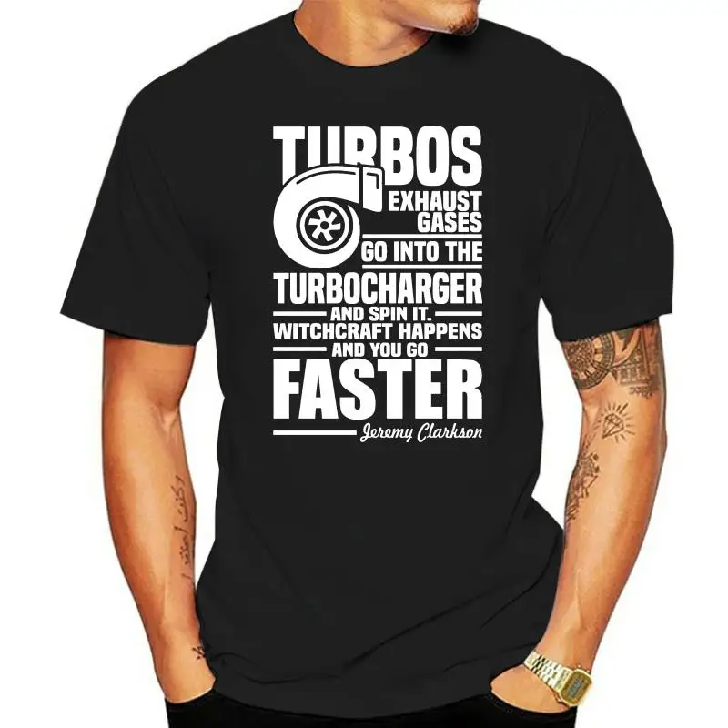 

O-Neck Casual Print T shirt Turbocharger Jeremy Clarkson Grand Tour Mens Gift for Him Printed Tops Tee shirts Funny