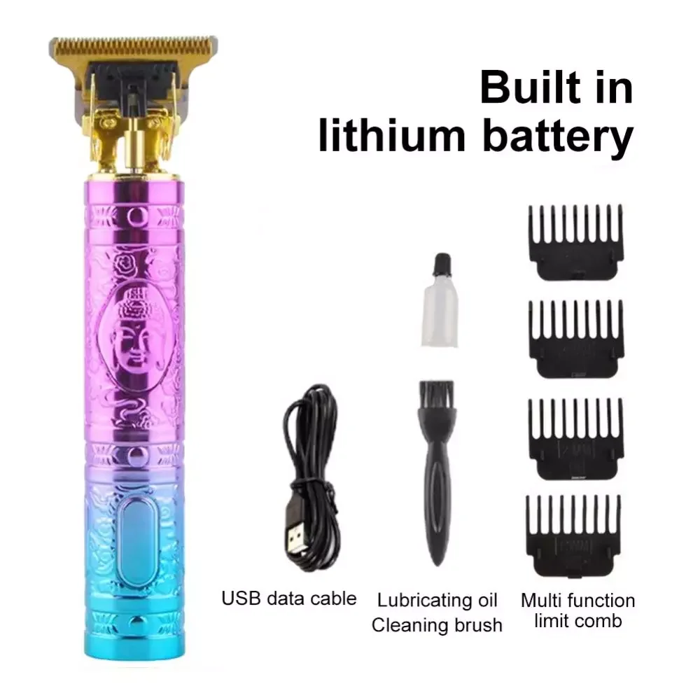 

Триммер для волос NEW IN T9 для мужчин, беспроводные машинки для стрижки волос, резьба по дереву, Стрижка бороды, машинка для стрижки волос, Пари...