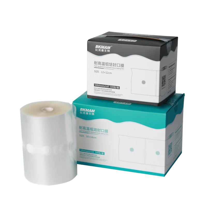 

1roll(500pcs) 12/14/16cm Sterile filtration sealing film triangle flask culture vessel sealing filter membrane for biological