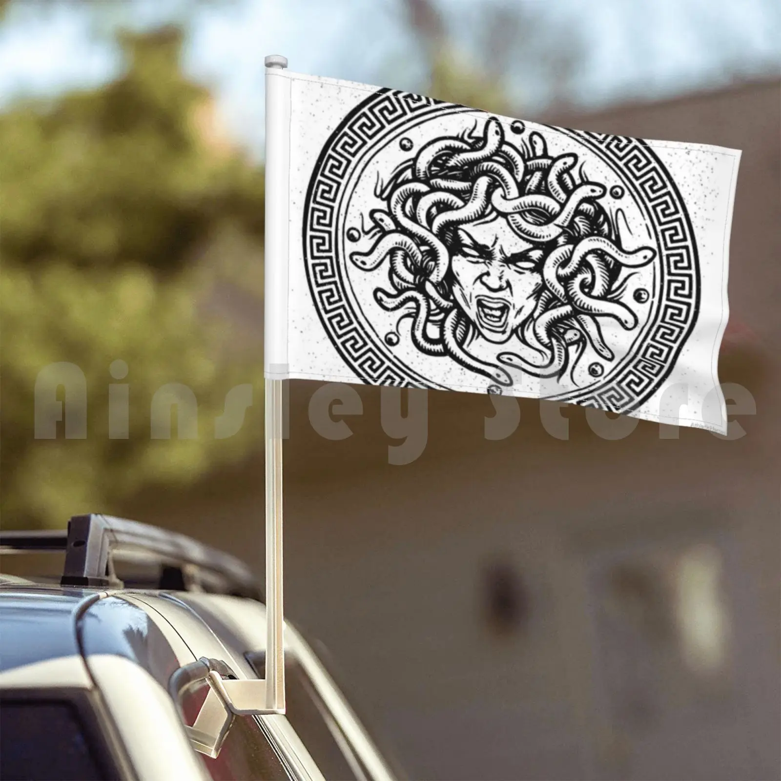 Уличный декор флаг автомобиля Греция винтажный античный греческий бывший Бог