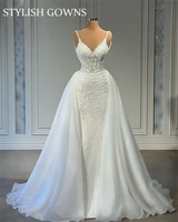 elegant new white sweetheart wedding dress lace appliques bridal gown mermaid evening gowns robe de soir%c3%a9e femme