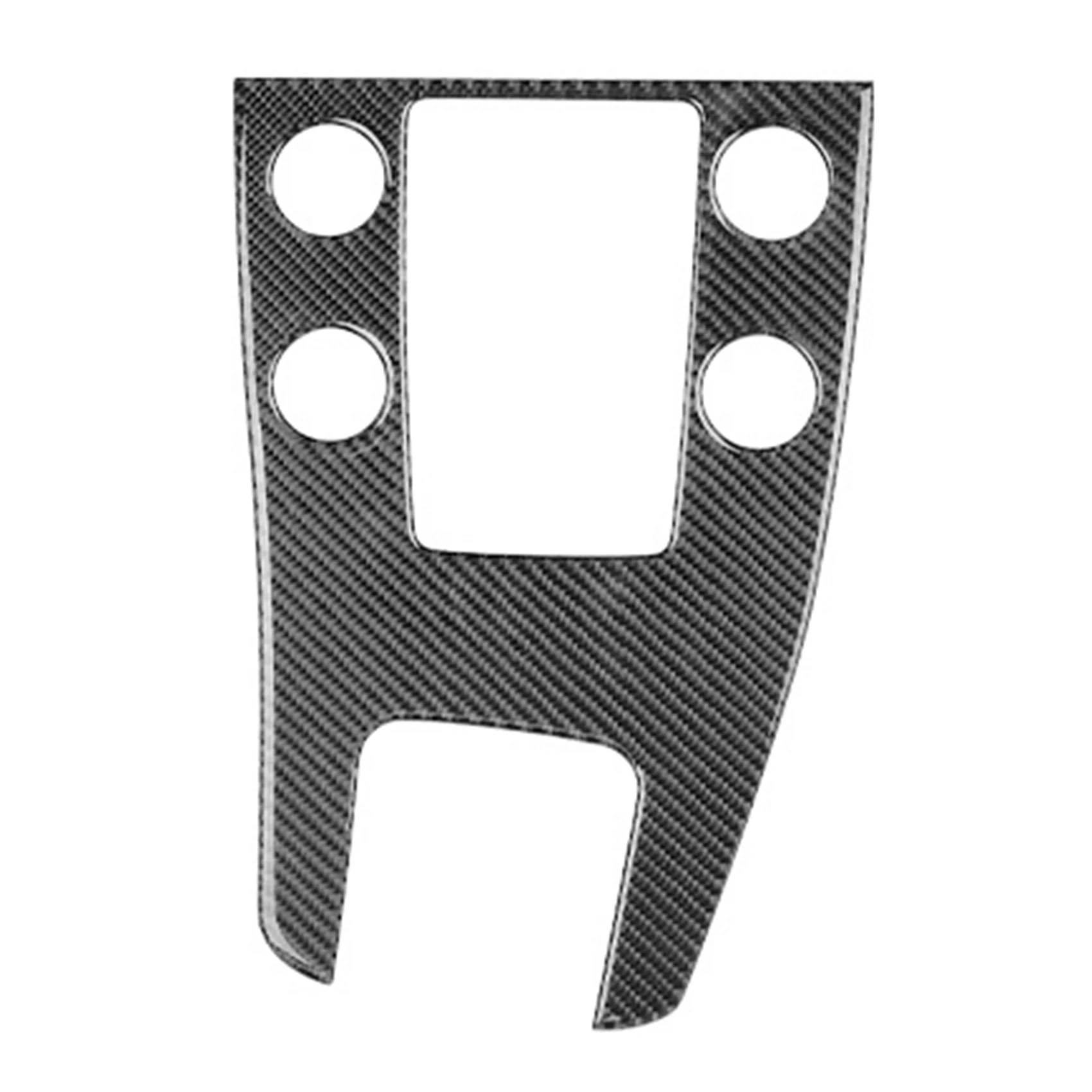 

Центральная консоль из углеродного волокна, панель управления CD, обшивка для Volvo V60 S60, аксессуары для салона автомобиля RHD