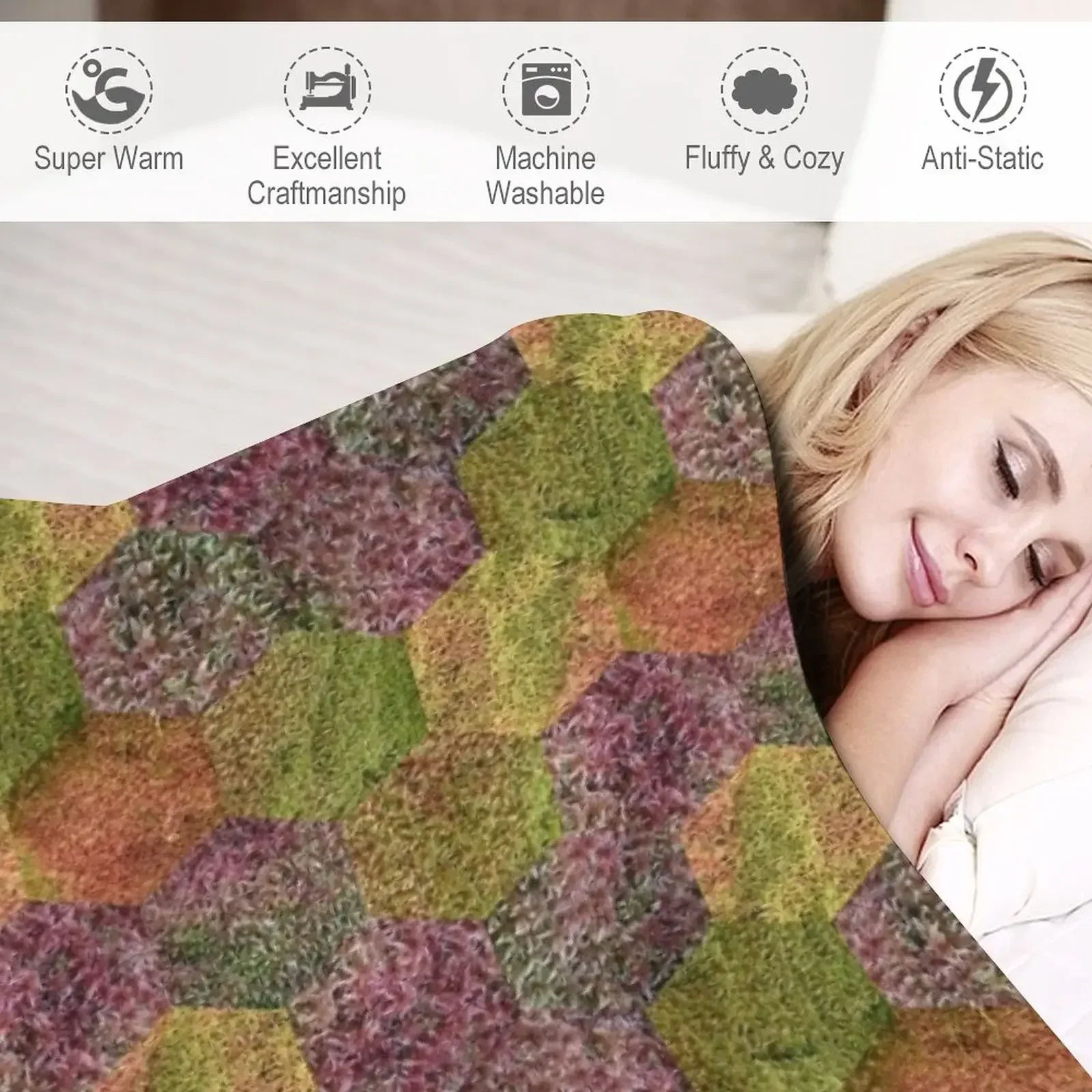 Одеяло Sphagnum Medley одеяла для сна пикника