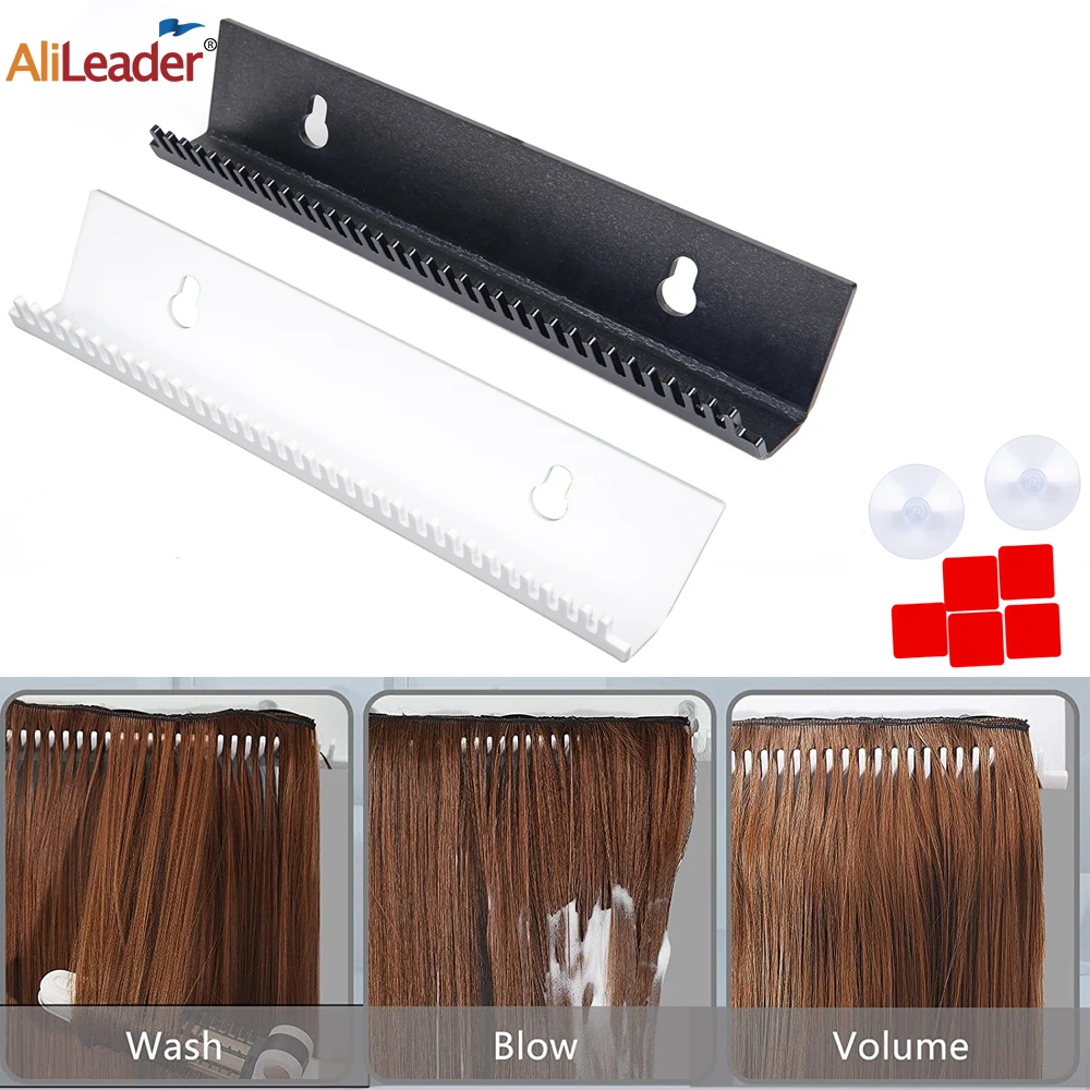

Hair Extension Holder Acrylic Hanger Portable Holder Rack Stand Display Lightweight Hair Extension Tool For Hair Styling Weaving