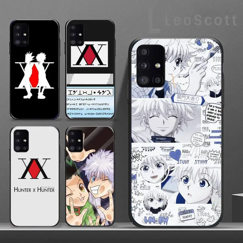 

Killua Zaoldyeck hunter x hunter Phone Case For Samsung S22 S21 Ultra A32 A51 A52 A71 A72 A50 A12 A21S S20 Fe S10 Plus