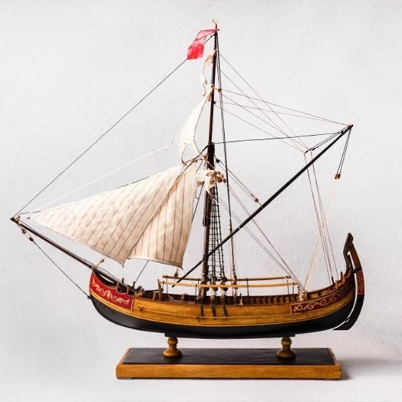 Фото 1/48 турецкая торговая лодка Marmara, деревянная модель корабля, комплект DIY, ручная сборка, модель корабля для океана, игрушка-лодка для взрослых №2