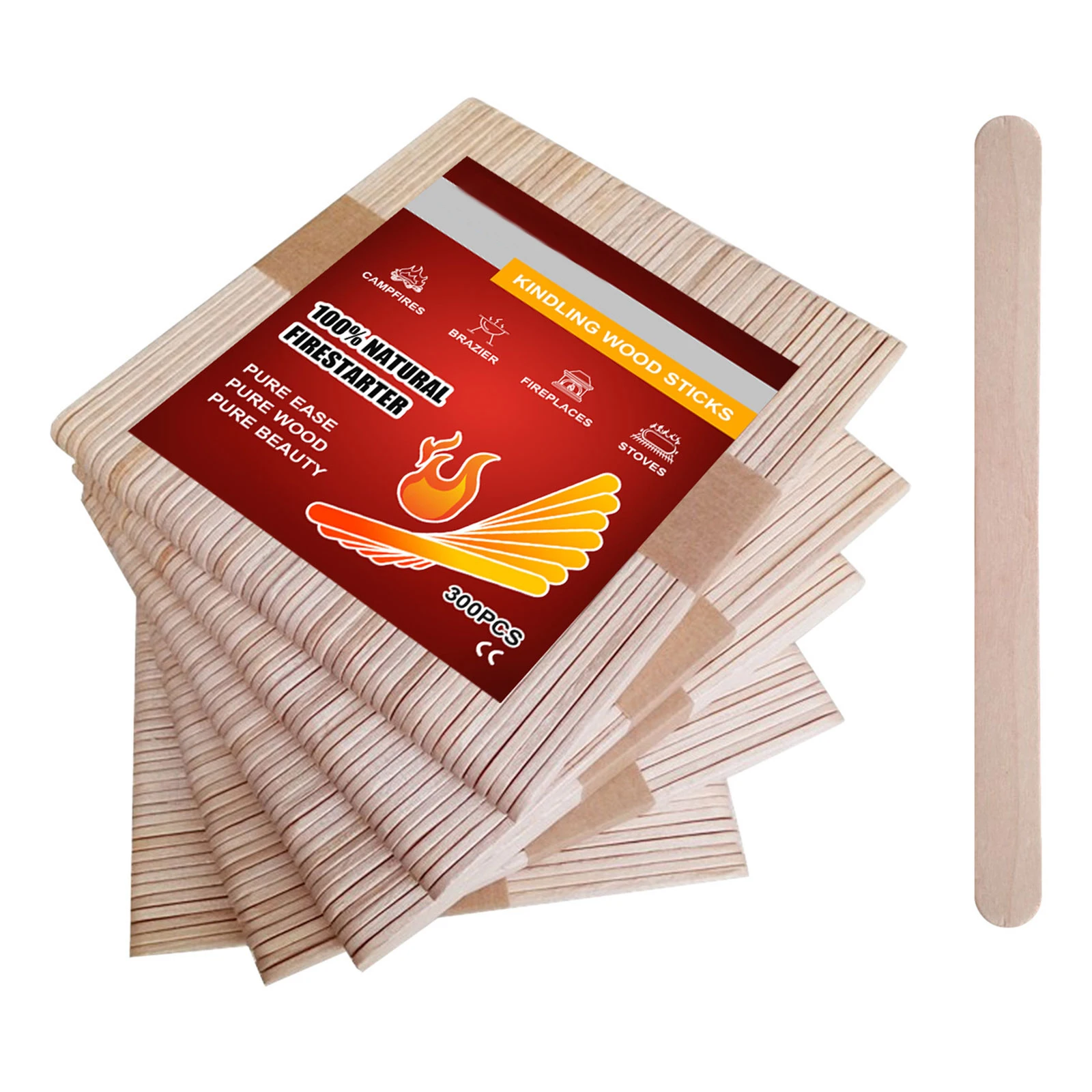 300/500 шт. деревянные палочки для приготовления пищи | Спорт и развлечения