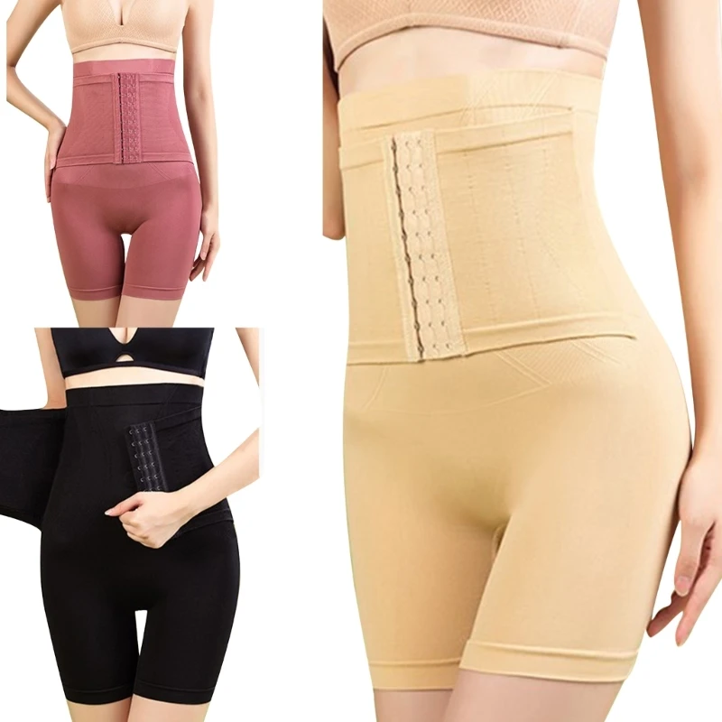 

Шорты женские с завышенной талией, корректирующие фигуру, утягивающие живот, с застежкой-крючком, для подтяжки ягодиц, бедра
