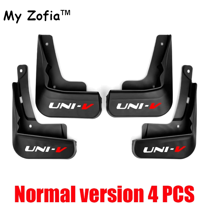 

Для Changan UNI-V UNIV 2023 2024 2025 автомобильные брызговики пластиковая крышка крыла Flare брызговик крышка внешние брызговики аксессуары