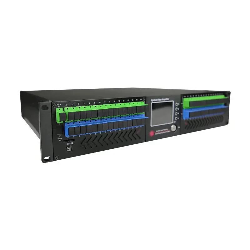 FTTH WDM EDFA 4 8 16 32 порта 1550 нм оптический усилитель CATV high power multi-port