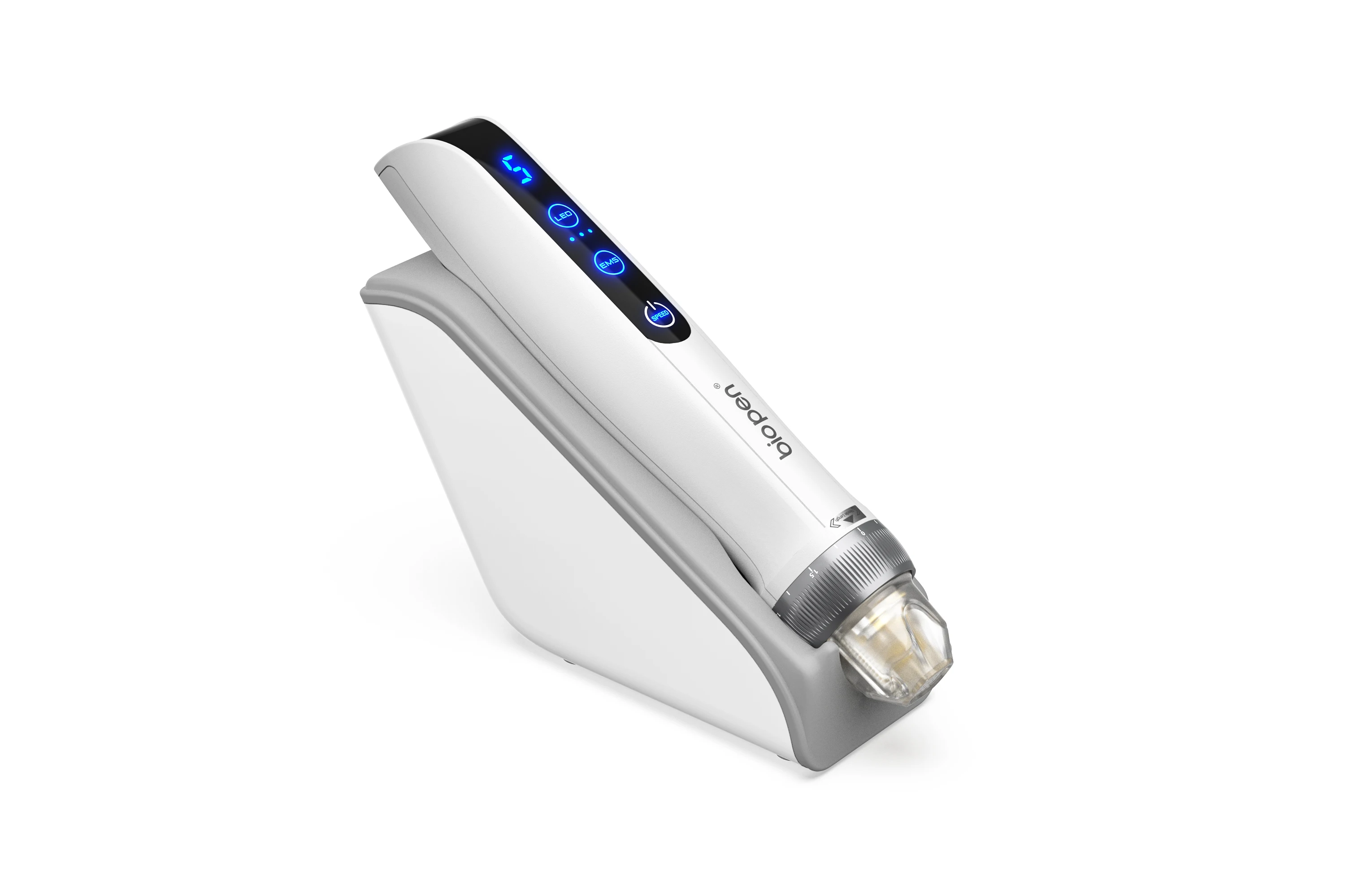 Новинка оптовая продажа миниатюрная ручка Ems Bio Q2 со светодиодной подсветкой