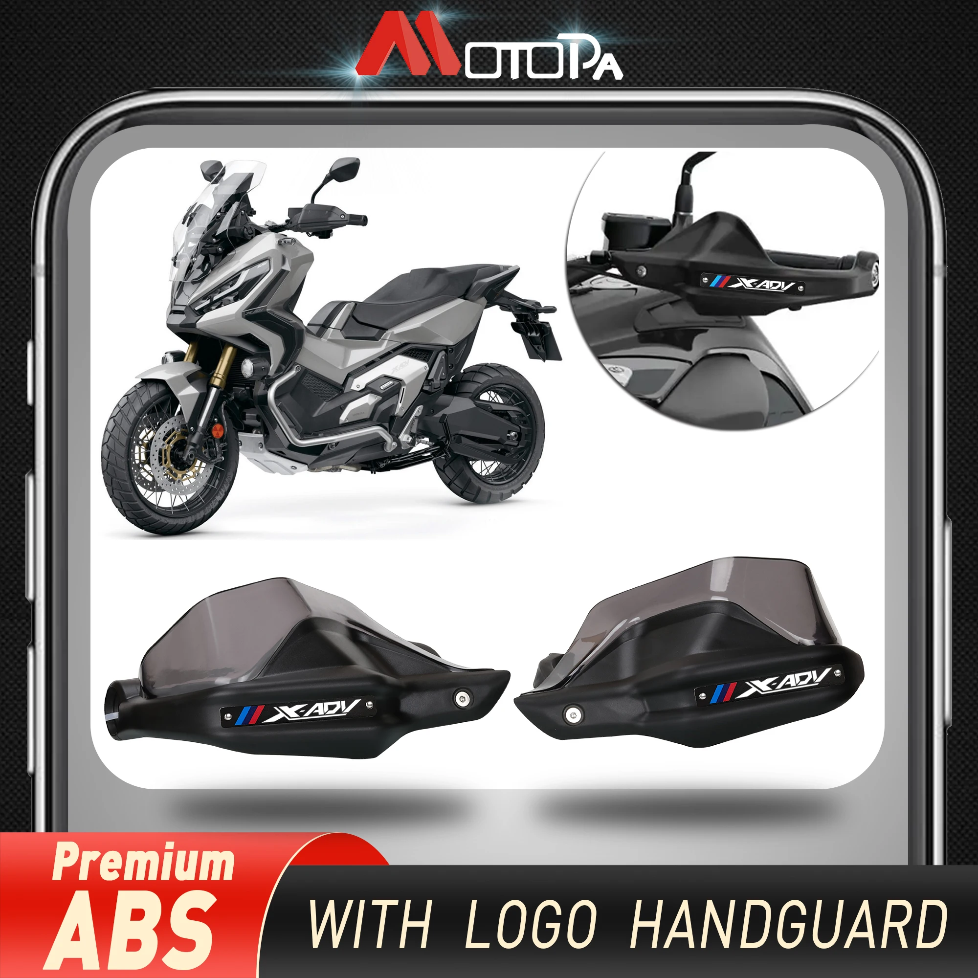 Для Honda XADV X-ADV 750 X ADV 750 XADV750 мотоциклетная черная защита для рук тормозные рычаги сцепления защита для рук с логотипом