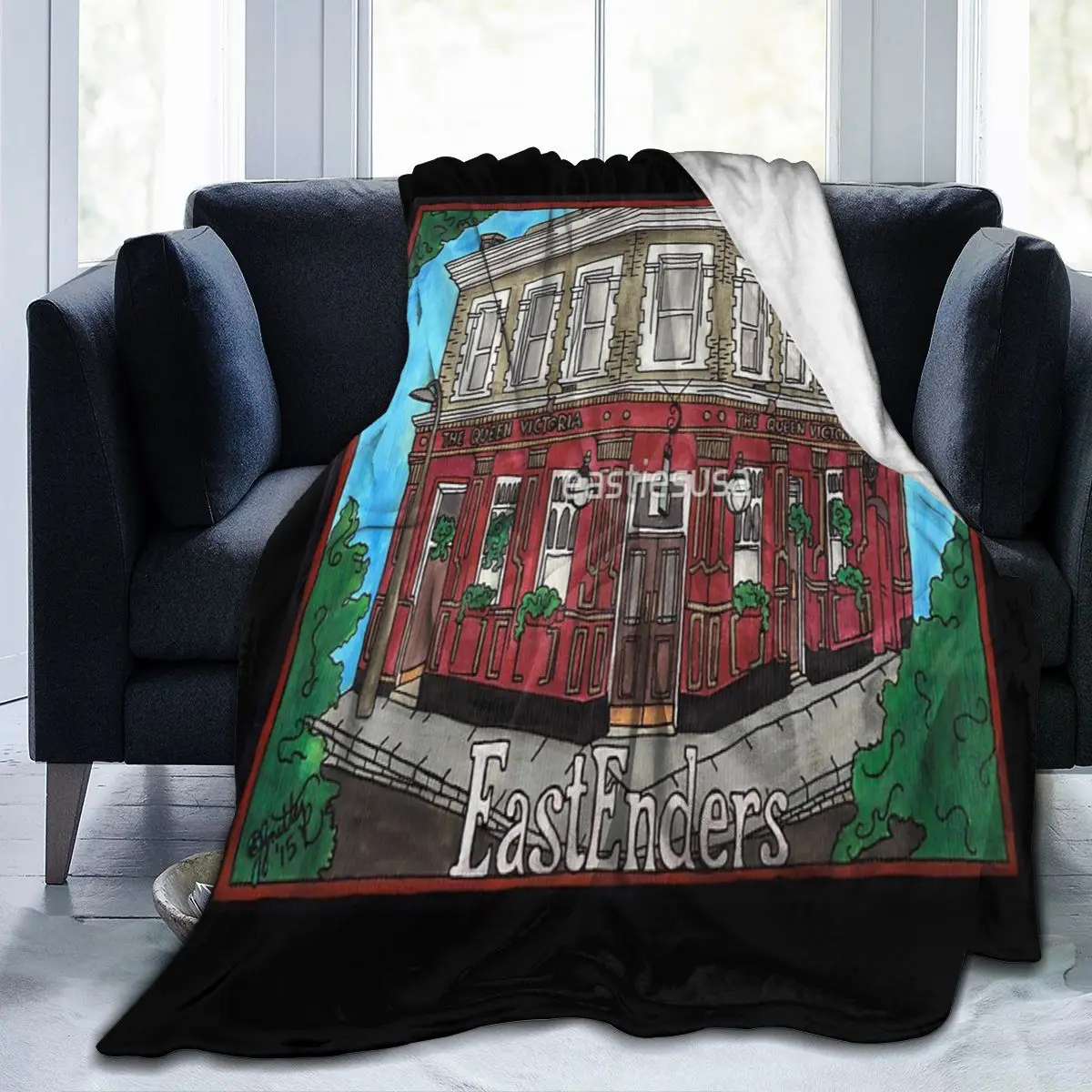 

The Vic Blanket, Facecloth Blanket Trendy Sofa AntiPilling Multi Size