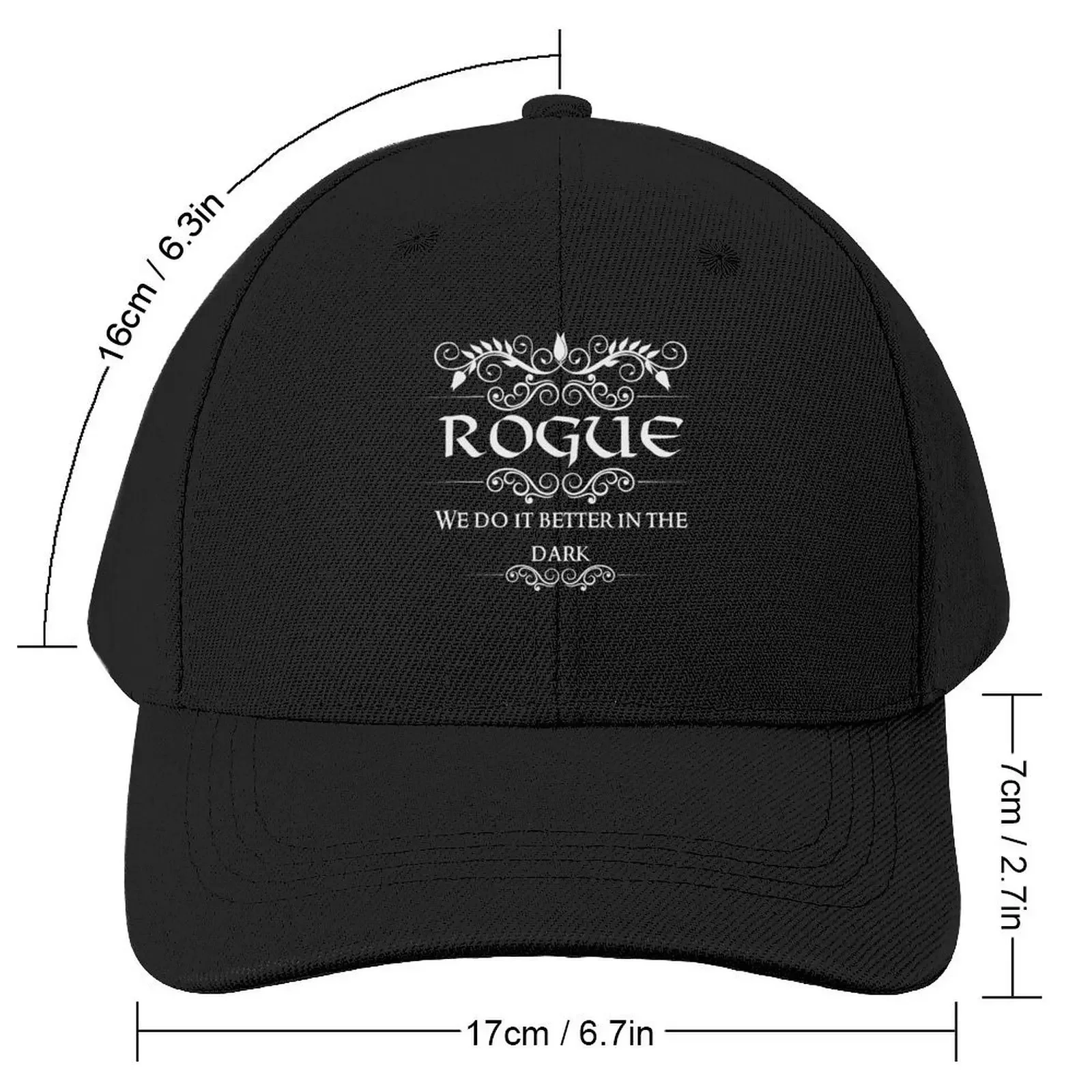 Фото We Do It Better In The Dark D&D Rogue Class Бейсбольная кепка с принтом в стиле хип-хоп, аниме Snapback, мужская кепка класса люкс, женская кепка №2