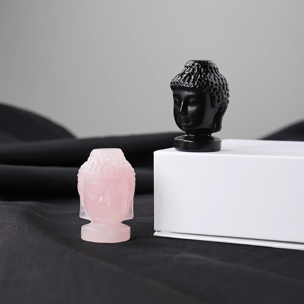 Маленькие украшения ручной работы 1 шт. натуральный кристалл розовый кварц