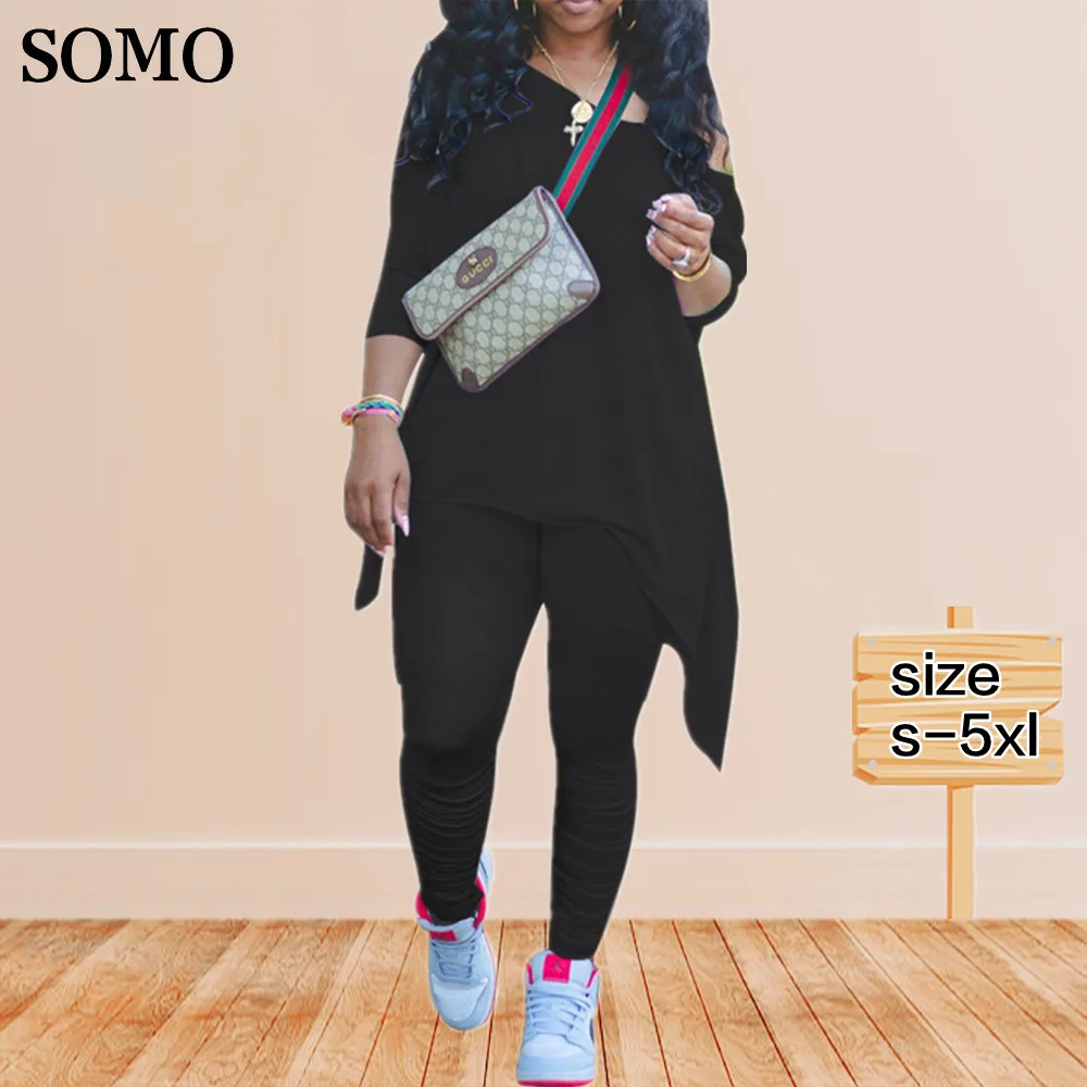 

Plus Size Two Piece Sets Lounge Set Women Long Sleeve Tops and Leggings Tracksuit Joggers Sweat Suits Wholesale Dropshipping