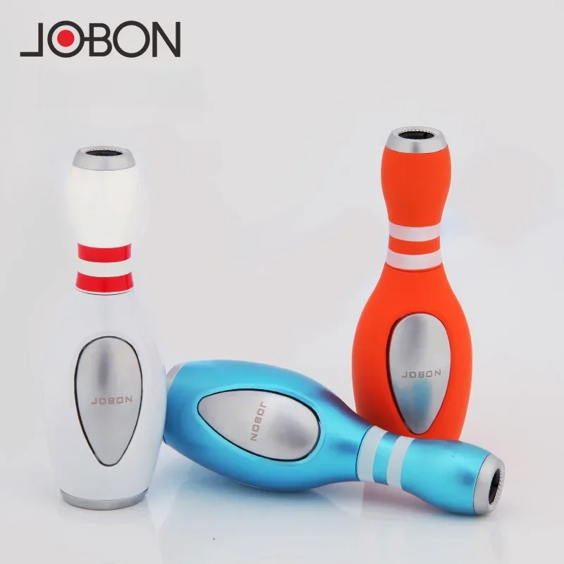 JOBON цинковый сплав креативный боулинг ветрозащитный струйный синий пламя