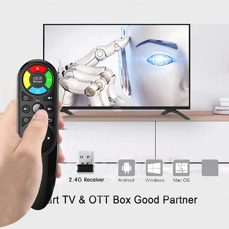 Беспроводной ИК-обучающий гироскоп для Android TV Box H96 MAX X88 PRO TVbox HK1