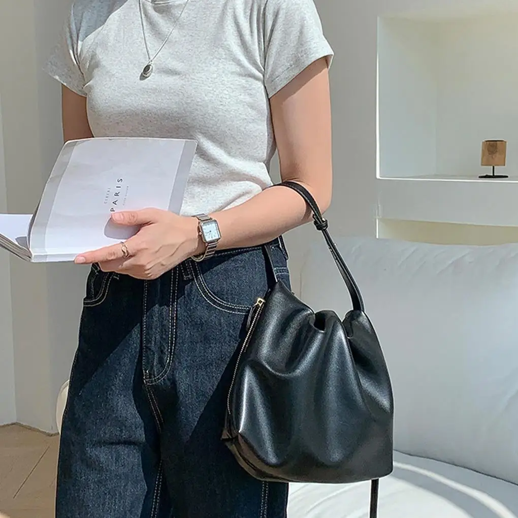 Корейская Модная Женская Сумка На Плечо Большая Вместительная Повседневная Из