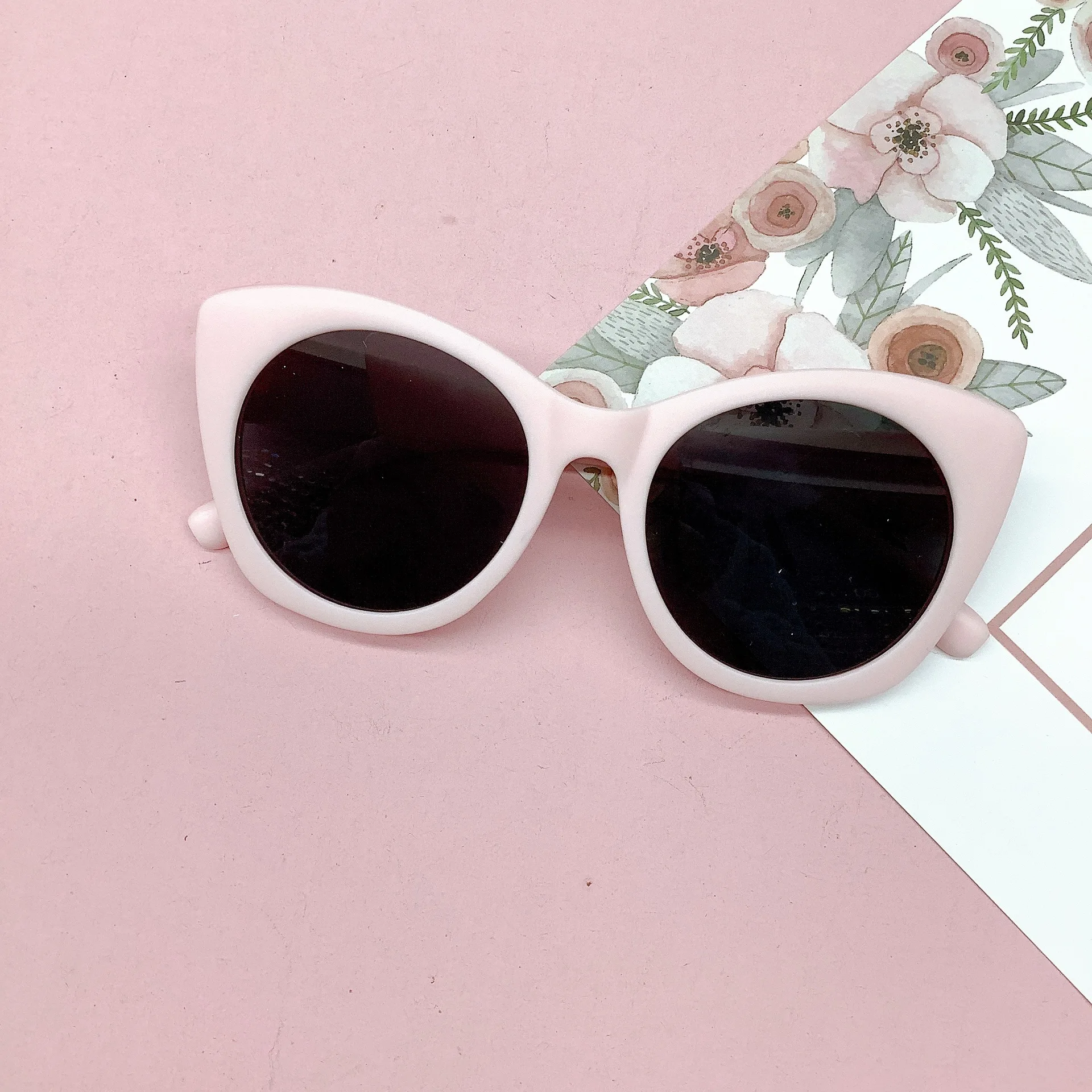 

New Children's Sunglasses Retro solid round frame small face Sunglasses Ultraviolet-proof Convenience Glasses Eyeglass Kids 2023