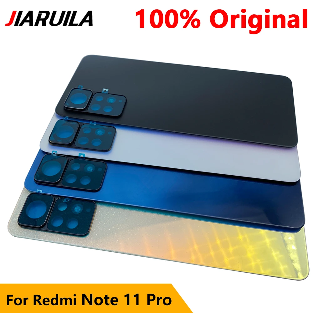 5 шт. для Xiaomi Redmi Note 11 Pro оригинальная задняя крышка батарейного отсека корпус с