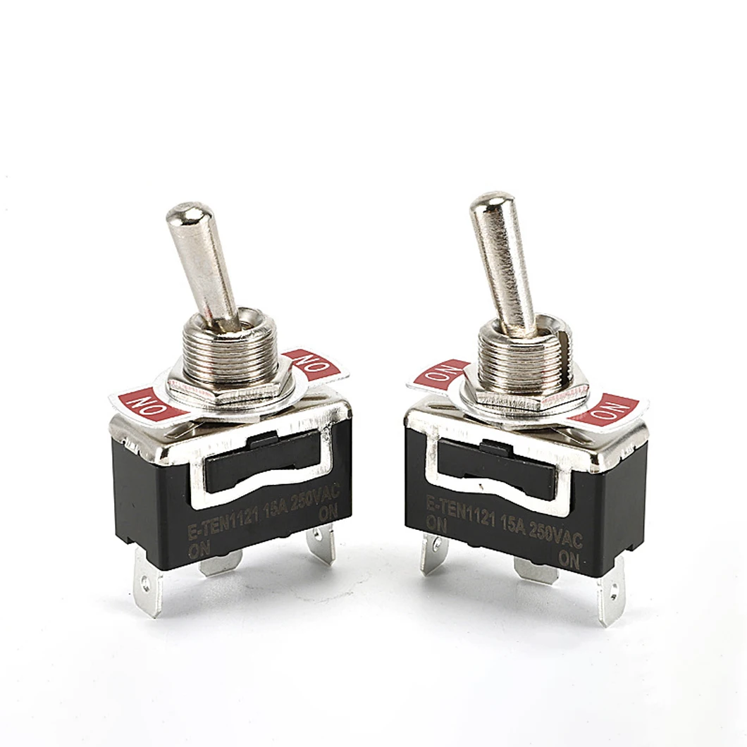 ABILKEEN E-TEN1021/1121/1122/1221/1321/1322 Кулисный тумблер M12 ON-ON/ON-OFF/ON-OFF-ON 2/3-позиционный с