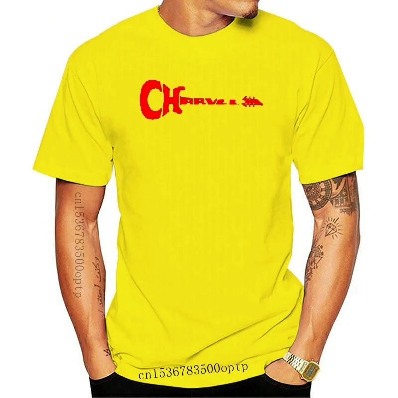 Модная Новая Черная футболка с логотипом Charvel гитары размер женской Мужская