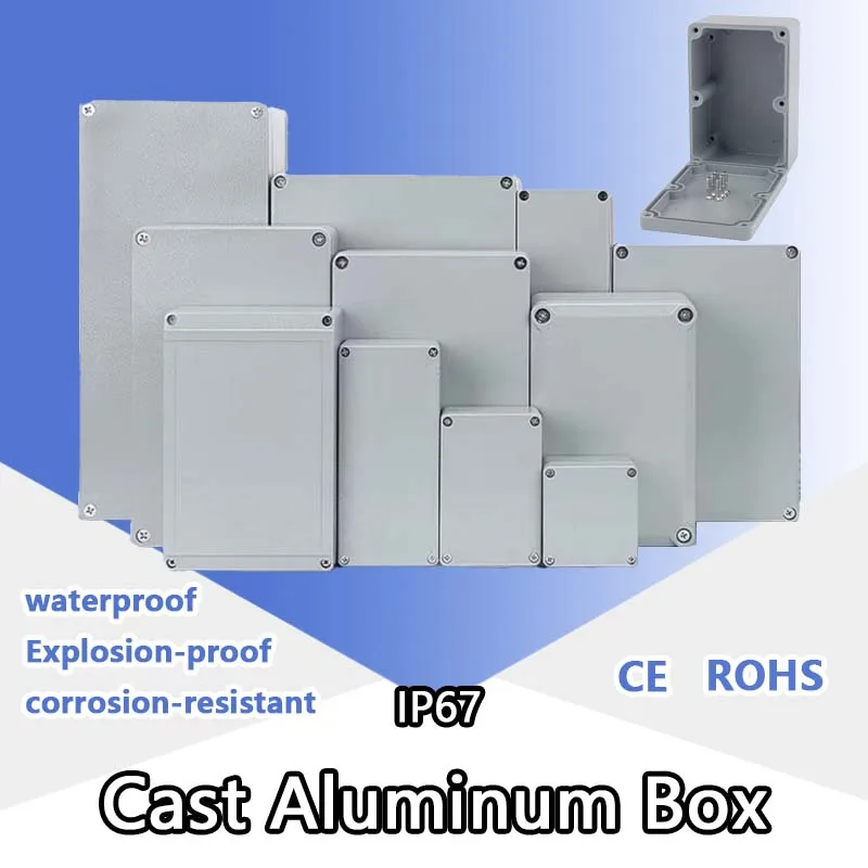 IP67 наружный алюминиевый корпус водонепроницаемая промышленная