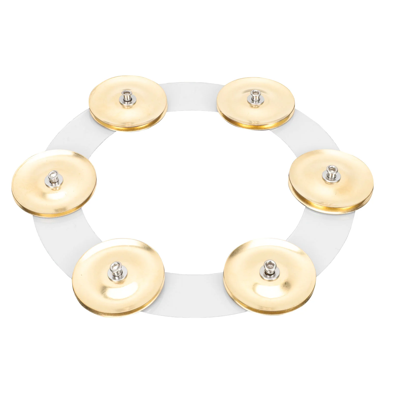 

Sturdy- Hat Bell Tambourine Jingle Effect Drum Cymbal Accessories Ring Jingles Mount Useful Accessory Foot