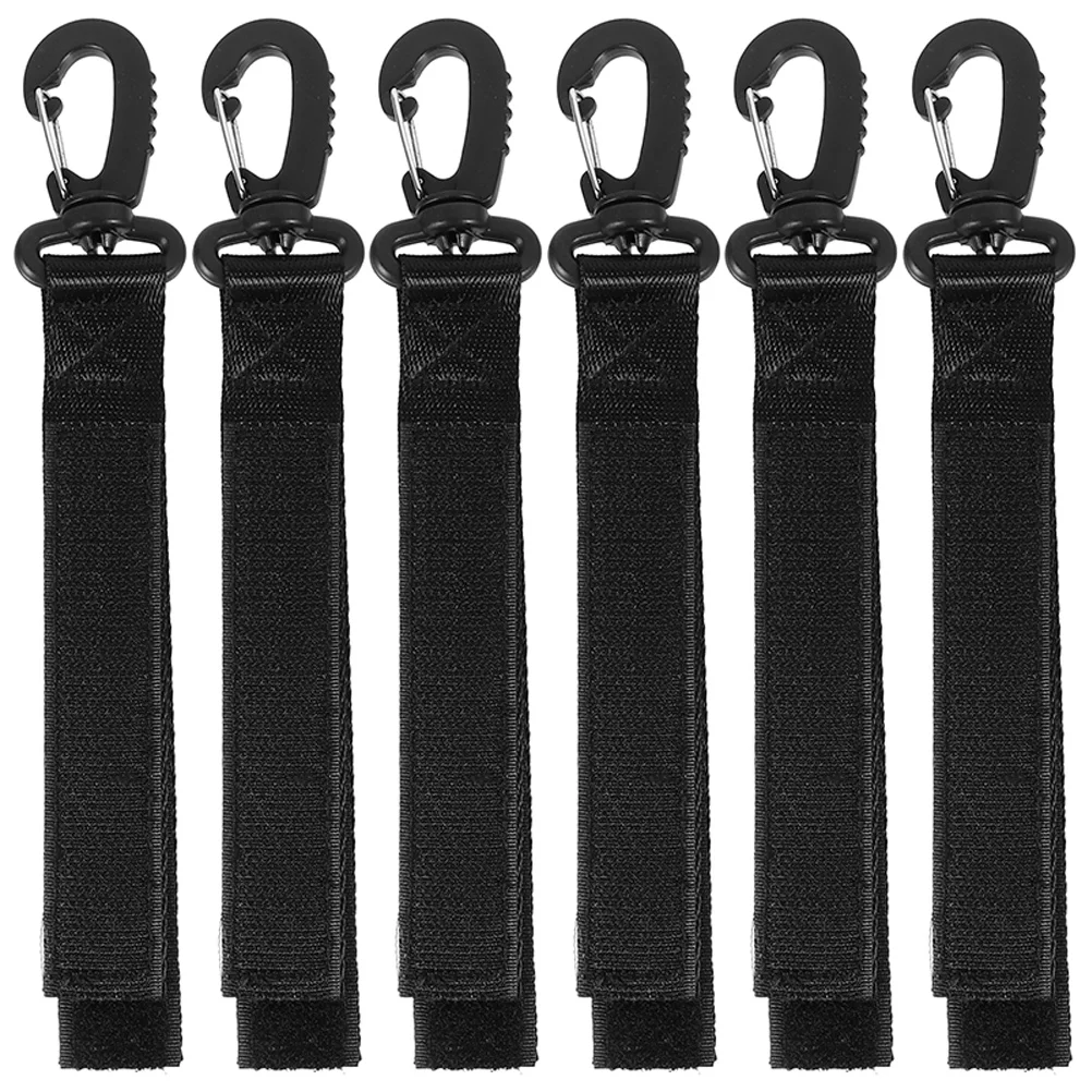 

6Pcs Dock Mooring Line Hook Boat Hook Marine Elastic Hook Hook Dock Hook